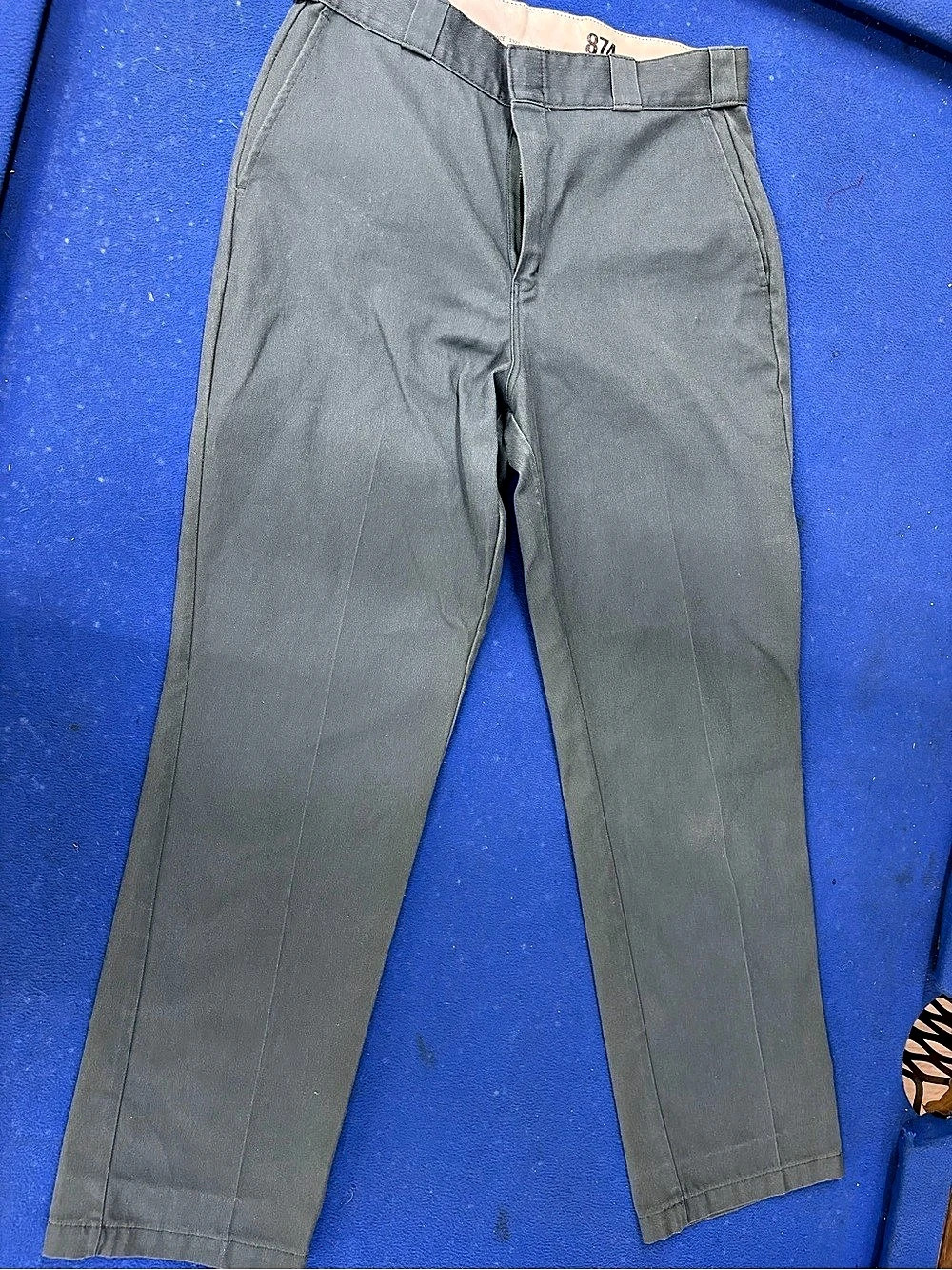 Dickies 874 Original Fit Gray Pants Size 10R